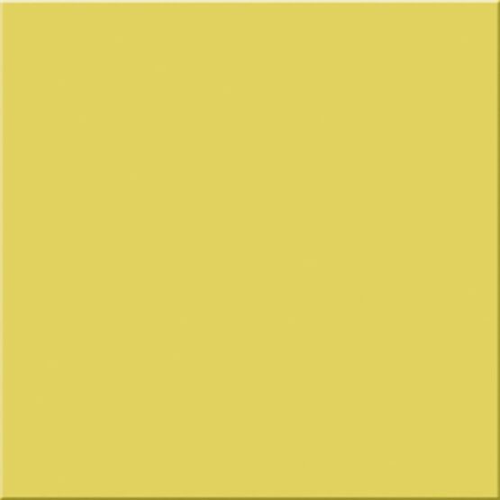 Placă de faianță galben pastel.