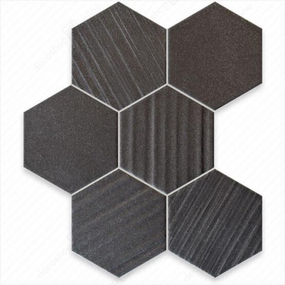 Mozaic Horizon HEX Black 29,8 x 22,1