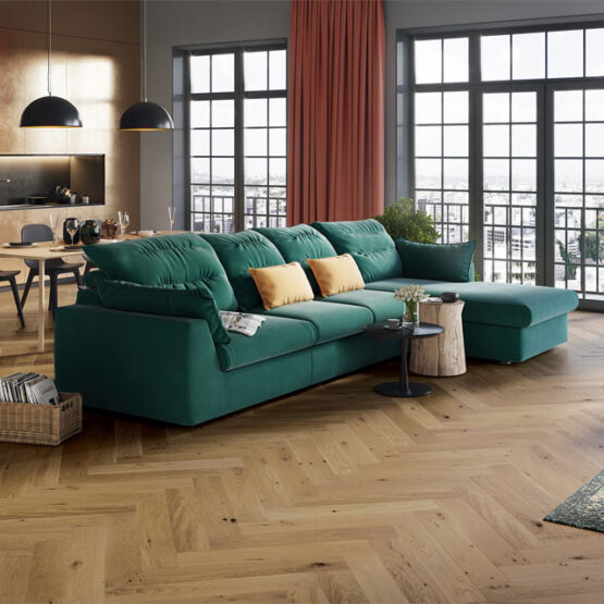 Parchet Toffee Herringbone 130