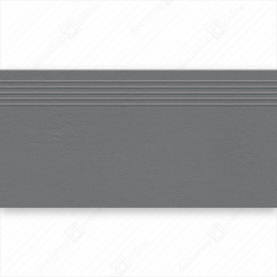 Treapta Gresie Industrio Graphite 29,6x59,8