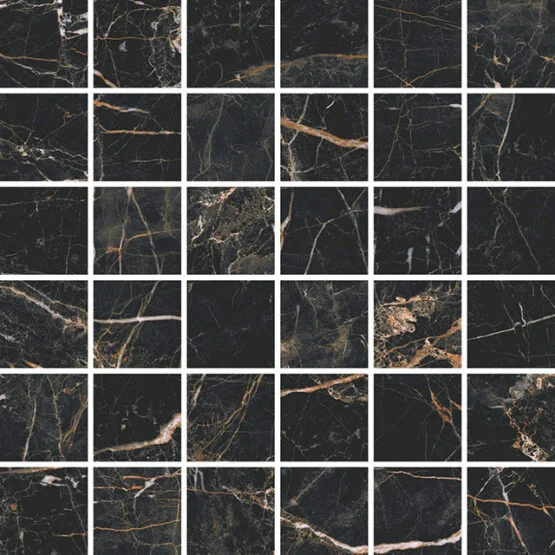 Mozaic Marquina Gold Mat 29,7x29,7