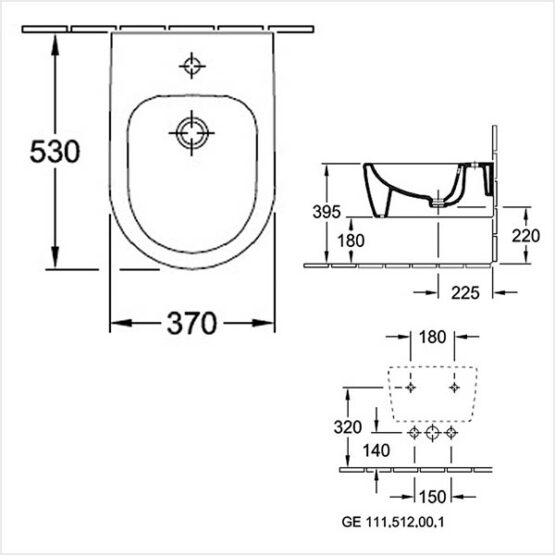 decoshop bideu villeroy boch avento soul 5405 schita