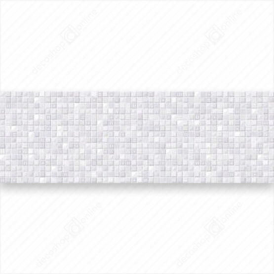 Faianta Glass Blanco 25x75