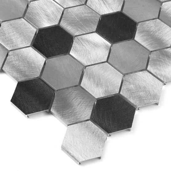 DUNIN Allumi Grey Hexagon mix 48 5