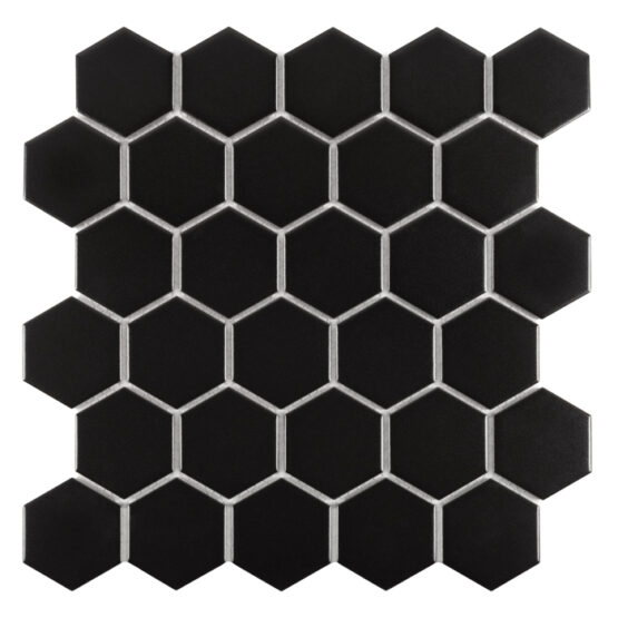 Mozaic Hexagon Black 51 28,2x27,1