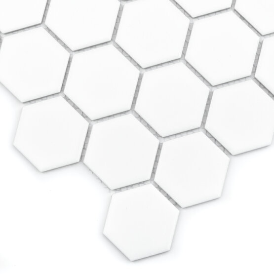 Hexagon White 51 matt 4