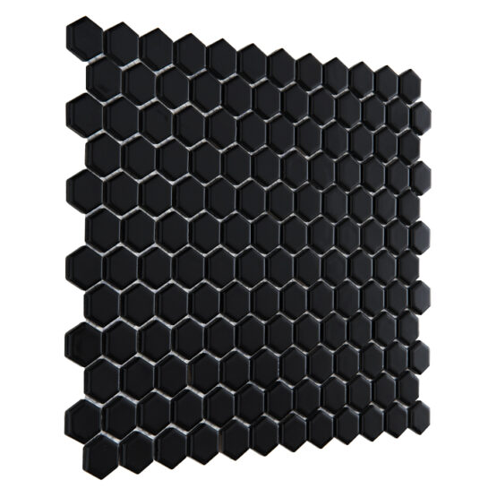Mozaic Mini Hexagon Black 30x26 2 Mini Hexagon Black 3