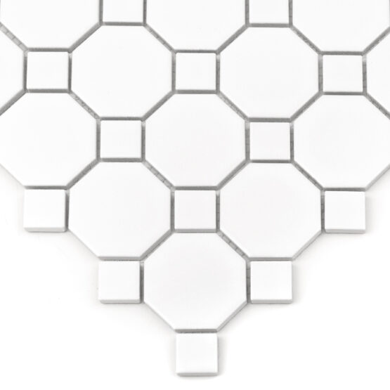 Mini Octagon WHite 55 matt 3
