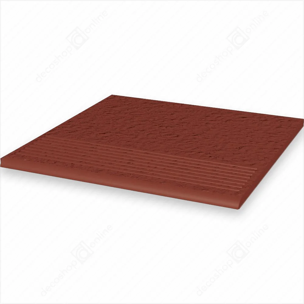 treapta gresie natural rosa duro 30x30 paradyz decoshop online