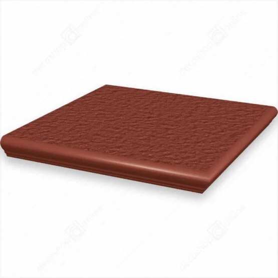 Colt Treapta Gresie Natural Rosa Duro 33x33