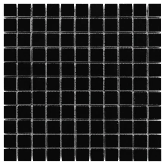 Mozaic Pure Black 25 30,5x30,5