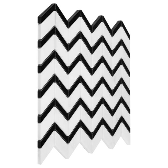 Pure White CHEVRON mix 2