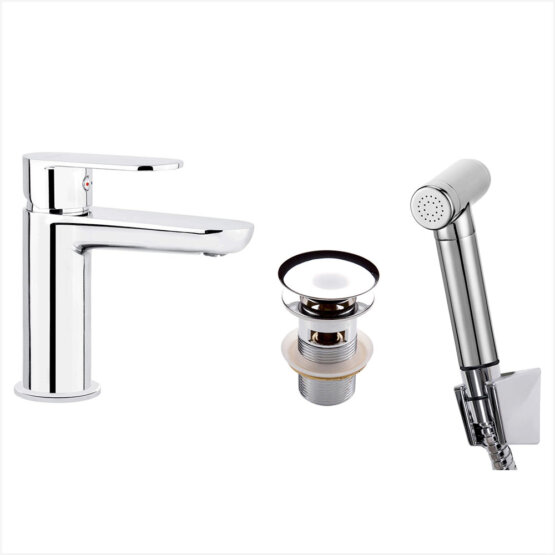 Set Baterie Lavoar cu Dus Igienic Alpinia