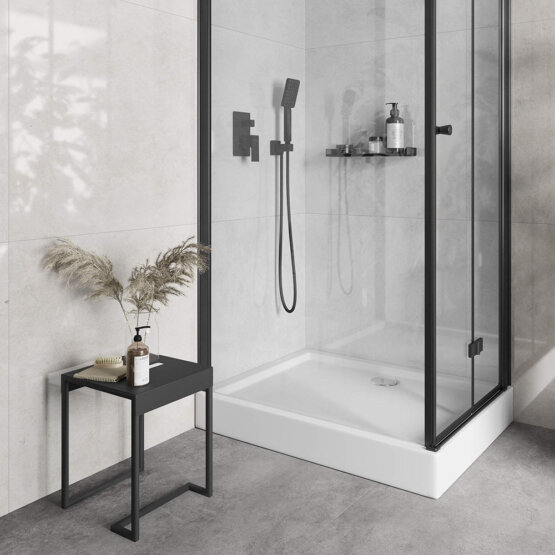 baterie dus incastrata neagra BBZ N44P deante decoshop amb
