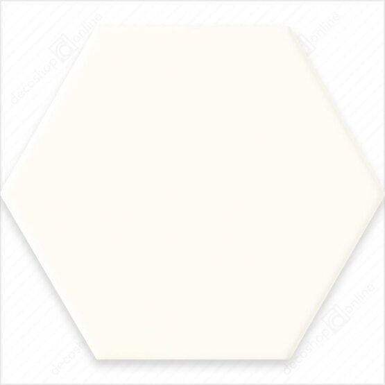 Faianta Burano White Hex 11x12,5