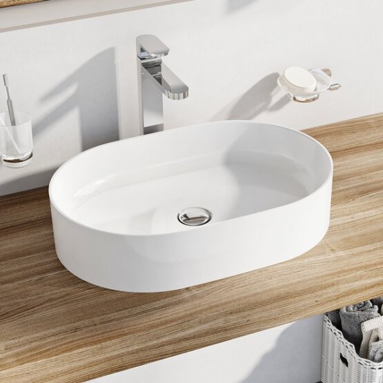 Lavoar Ceramic Slim O pe blat