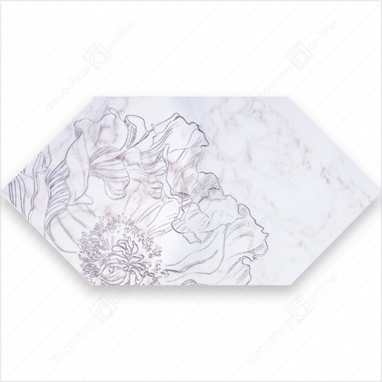 decor rochelle fleur form 3 tubadzin decoshoponline romania