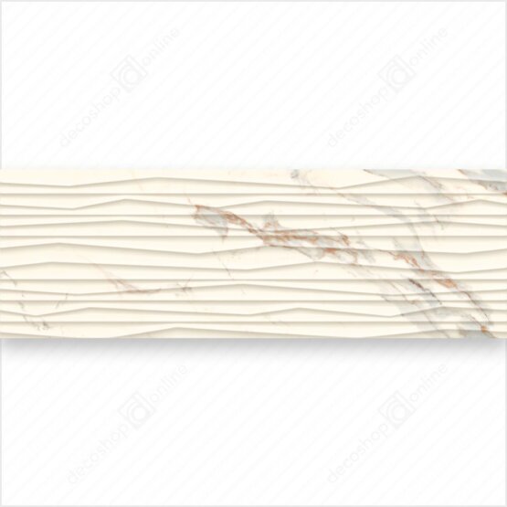 Faianta Serene Bianco STR 25x75
