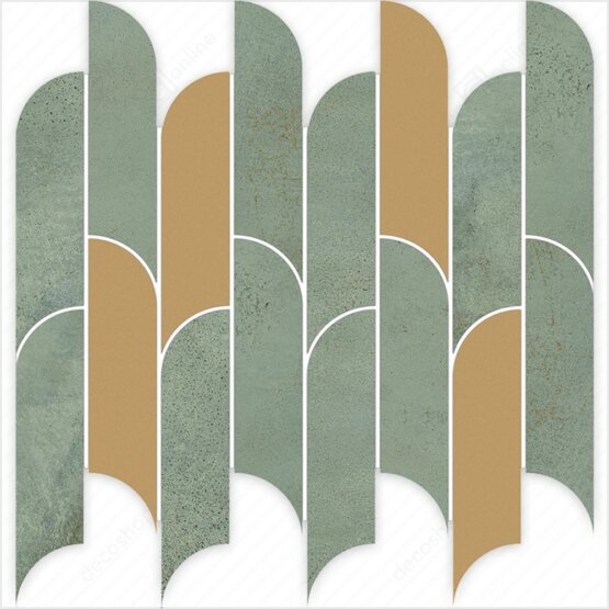 Mozaic Tissue Green 27,2x29,8