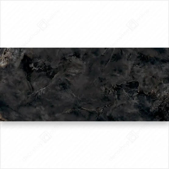 Gresie Aquamarine Black POL Lastre 119,8x274,8