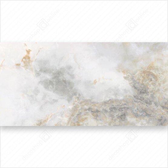 Gresie Onice Bianco MAT 59,8x119,8