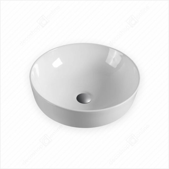 Lavoar Rotund Sette Alb