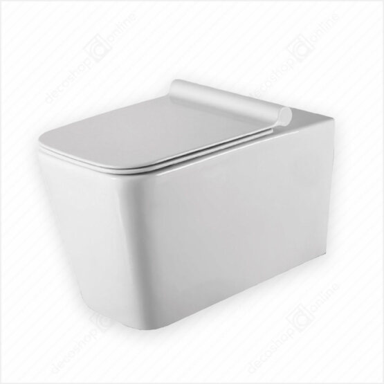 Set vas WC Amarillo Rimless suspendat alb