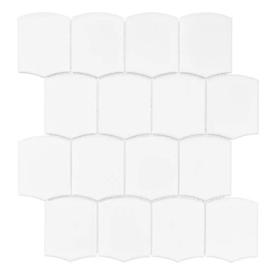 Mozaic Arcado White Matt 25,6x29,2