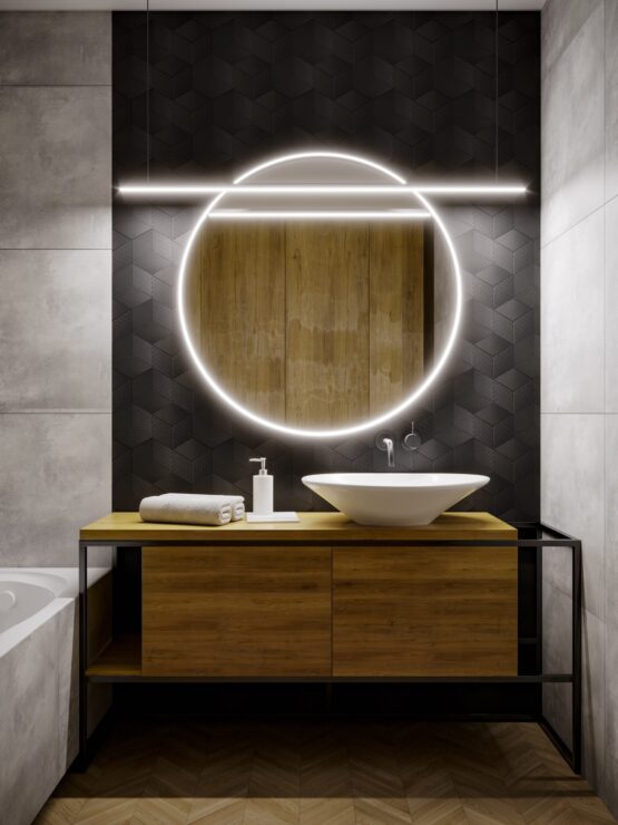 Rombic Black Matt MIX lazienka E28094 kopia scaled 1
