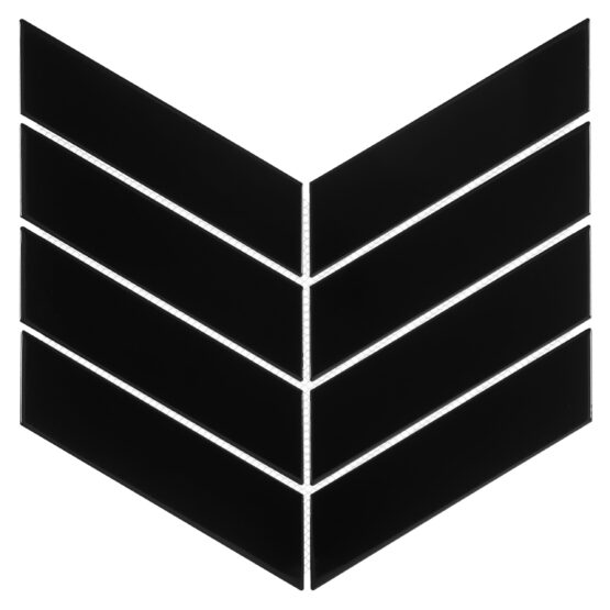 Mozaic Royal Chevron Black 22,4x31,8