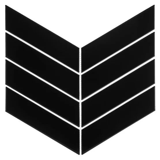 Mozaic Royal Chevron Black 22,4x31,8