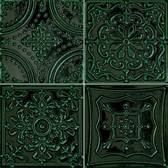 Faianta Decor Tinta Green 14.8x14.8