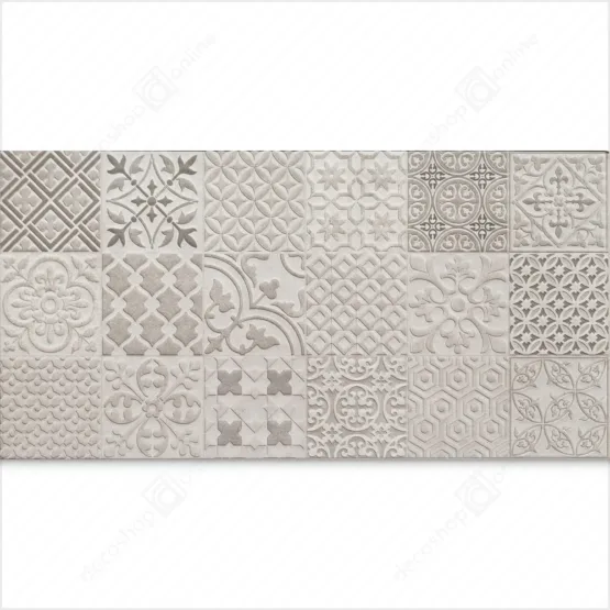 Faianta Velvetia Patch Grey STR 30.8x60.8