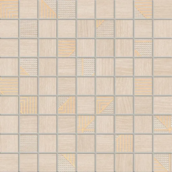 Mozaic Woodbrille Beige 29.8x29.8