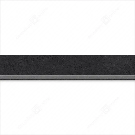 Treapta Gresie CARE Zimba Black STR 29.8x159.8