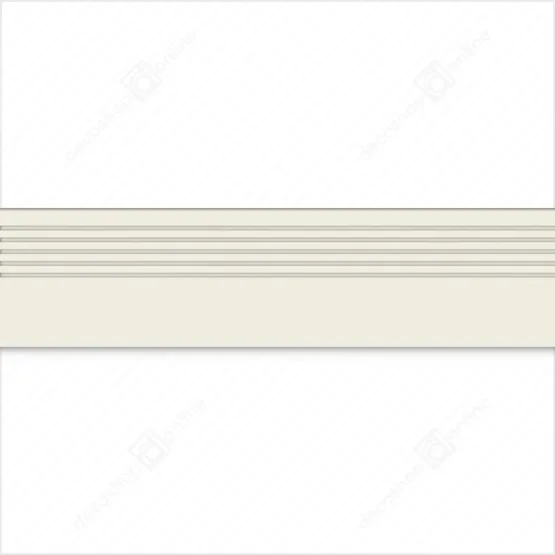 Treapta Gresie Cielo e Terra Bianco 29.6x119.8