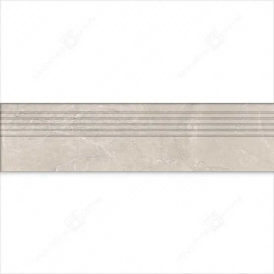 Treapta Gresie Grand Cave White STR 29.6x119.8