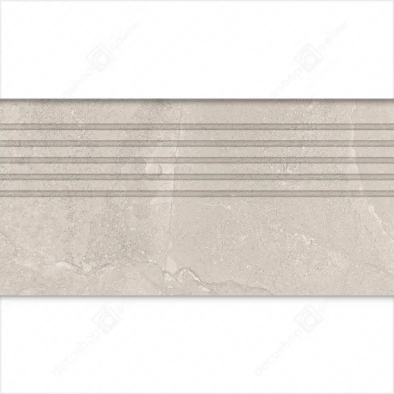 Treapta Gresie Grand Cave White STR 29.6x59.8