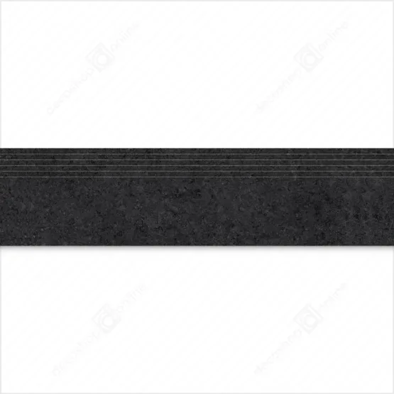 Treapta Gresie Zimba Black STR 29.6x119.8
