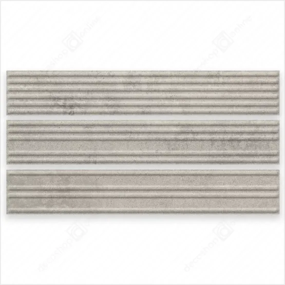 Faianta Carrizo Grey Stripes 6,5X39,8