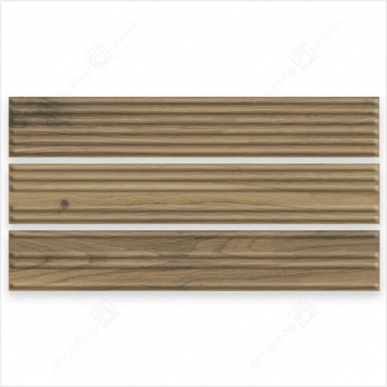 Faianta Carrizo Wood Stripes 6,5X39,8