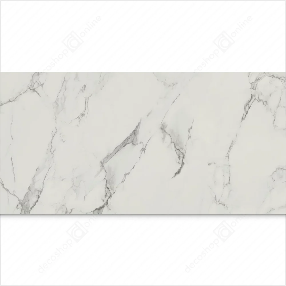 gresie-carrastone-white-598x1198-paradyz-decoshoponline.webp Gresie albă cu model marmorat.