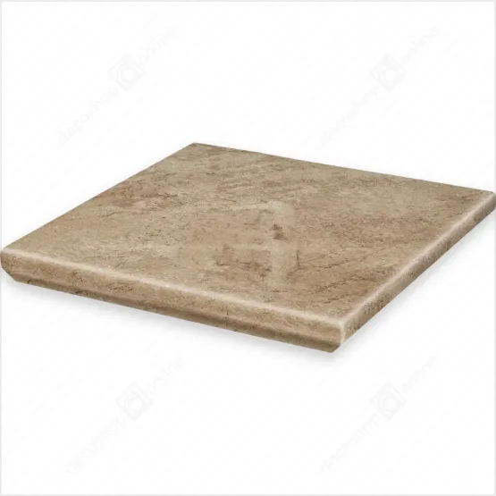 Treapta Gresie Colt Kapinos Mattone Pietra Beige 33x33