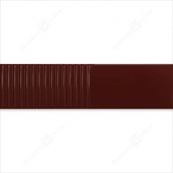 Faianta Groove Burgundy Gloss 2 7.8x29.8