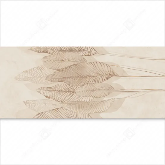 Decor Mild Clay leaves 119.8x274.8
