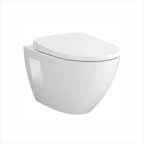 Set vas WC suspendat MODUO plus B905 oval clean on